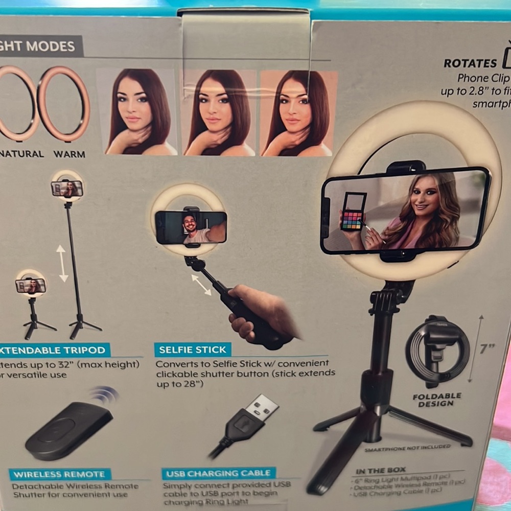 Bower 6” Ring Light Multipod - Picture 4 of 5